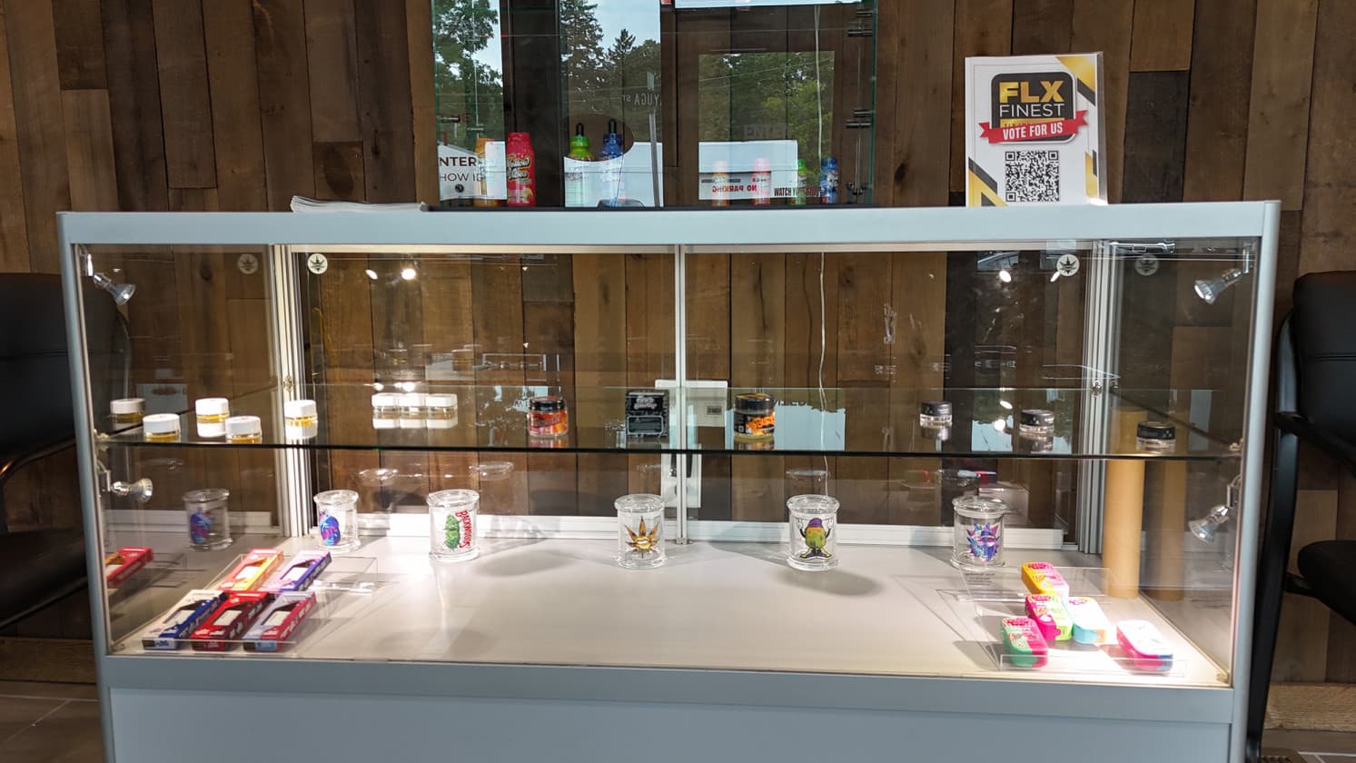 Inside Sweet Grass Dispensary