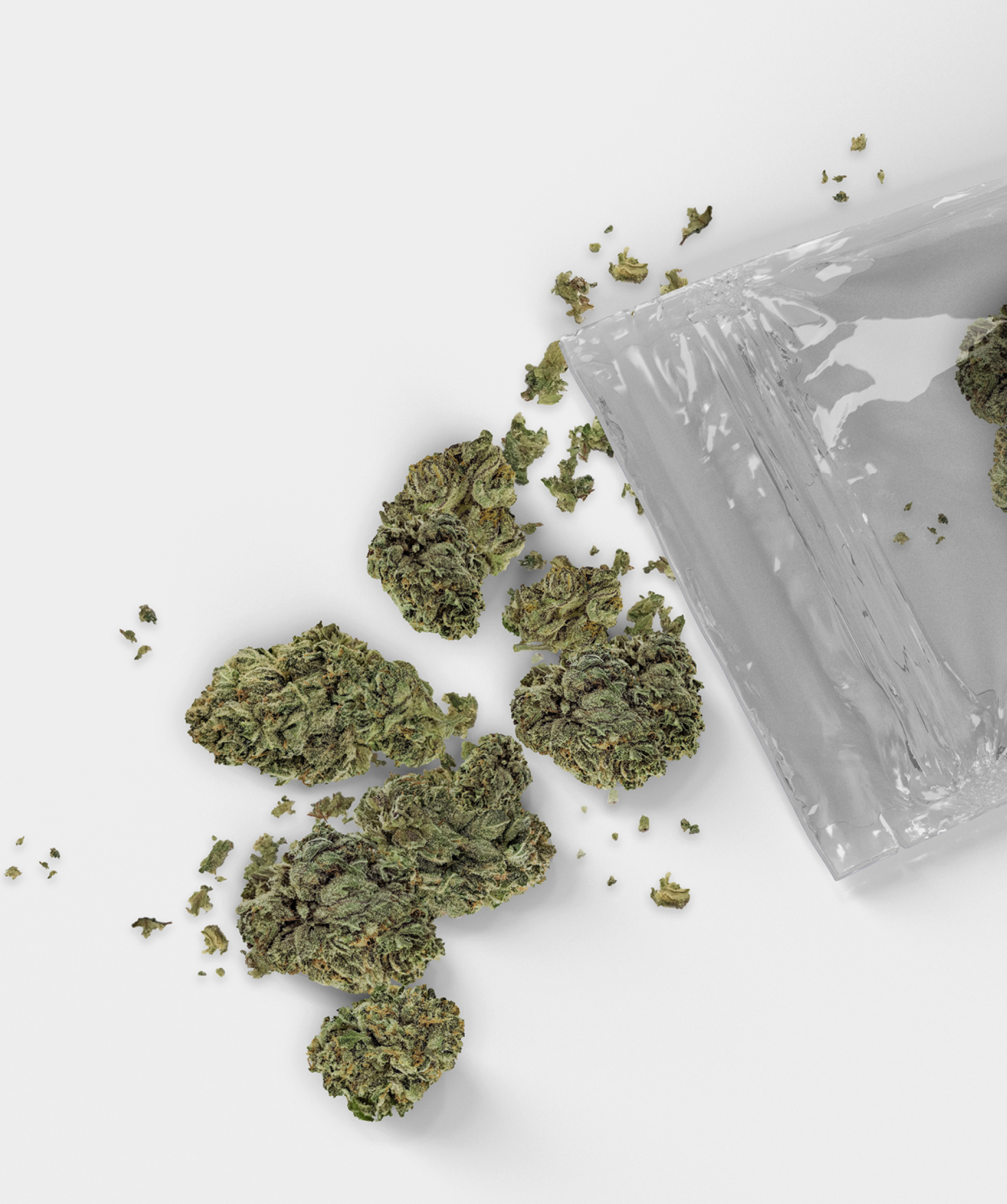 weed bag clipped